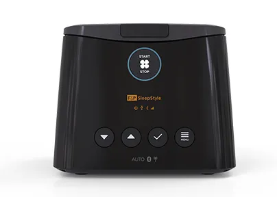 A Fisher & Paykel SleepStyle Auto, seen front on